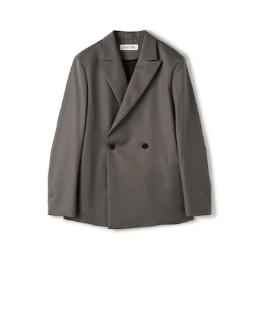 【WEB先行予約】Super160's ウールツイル ダブルジャケット