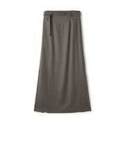 【WEB先行予約】Super160's ウールツイル Iラインスカート