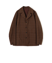 SUPER120’Sウール シングルブレステッド 4Bバルカラージャケット