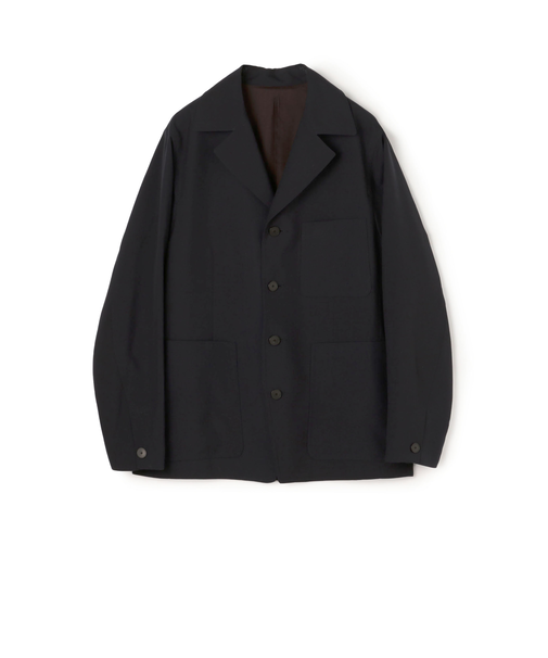 SUPER120’Sウール シングルブレステッド 4Bバルカラージャケット