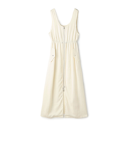 ロイヤルウールサテン ノースリーブドレス