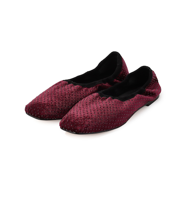 PELLICO SUNNY Velvet stone フラットシューズ