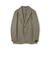 ERRICO FORMICOLA リネン シングルブレステッド3Bジャケット