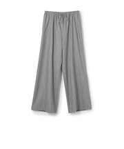 【WEB先行予約】ウールカシミヤポプリン ドロストパンツ