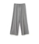 【WEB先行予約】ウールカシミヤポプリン ドロストパンツ