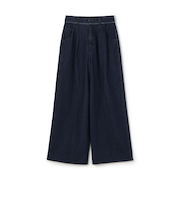 ハードツイストデニム ワイドパンツ