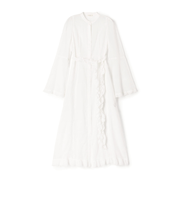 チェーンレースエンブロイダリー Aラインドレス