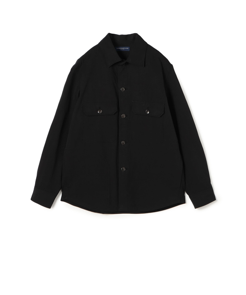 80/2スーピマコットン ダブルポケットシャツブルゾン BORGHI