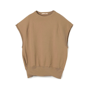 ソフトコットン スリーブレスプルオーバー