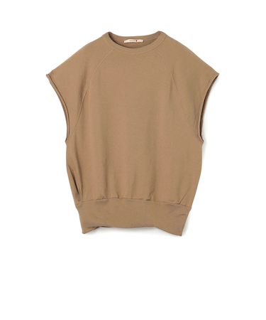 ソフトコットン スリーブレスプルオーバー