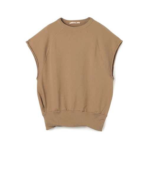 ソフトコットン スリーブレスプルオーバー