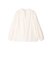 ハイカウントポプリン フリルカラーブラウス