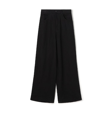 ブラッシュドリネン リラックスフィットパンツ