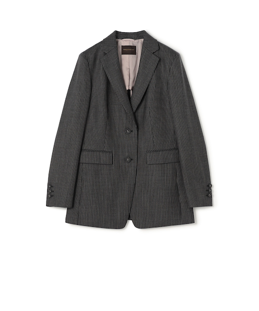 シングルトラックストライプ 2Bテーラードジャケット
