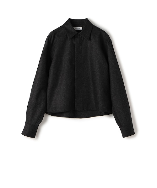 シルククローバープリント ボウタイブラウス｜トゥモロ－ランドの