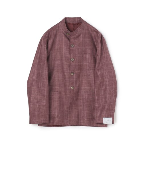 【別注】CARUSO ウールシルクリネン フォレスティエールジャケット