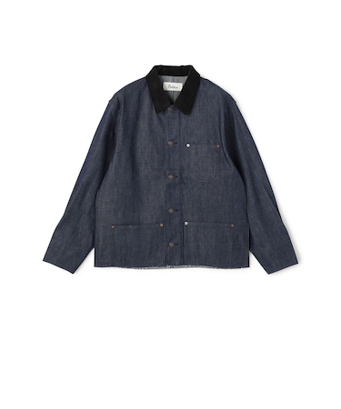 カットオフ デニムカバーオール