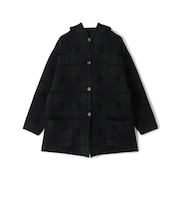【別注】V::room タータンチェック フーデッドコート