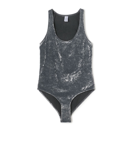 SIMONE WILD HAMMERED VELVET ボディスーツ