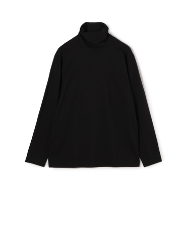 60/3スビンコットン タートルネック ロングスリーブカットソー