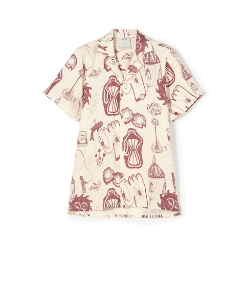 OAS CANTINA LINEN SHIRT