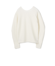 ブライトジャカード ボリュームスリーブプルオーバー