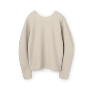 ブライトジャカード ボリュームスリーブプルオーバー