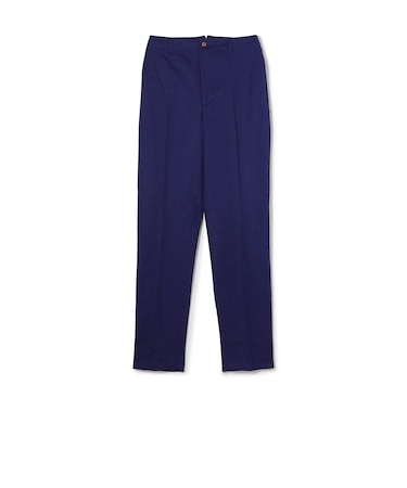 BERNARD ZINS SPENDER コットン シンチバック ワイドトラウザーズ
