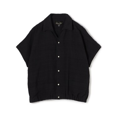 HAVERSACK ATTIRE シルク オープンカラーシャツ