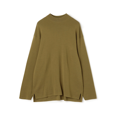 TOMORROWLAND Tricot ウール モックネックプルオーバー