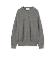 TOMORROWLAND Tricot ウールラミー クルーネックプルオーバー