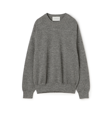 TOMORROWLAND Tricot ウールラミー クルーネックプルオーバー