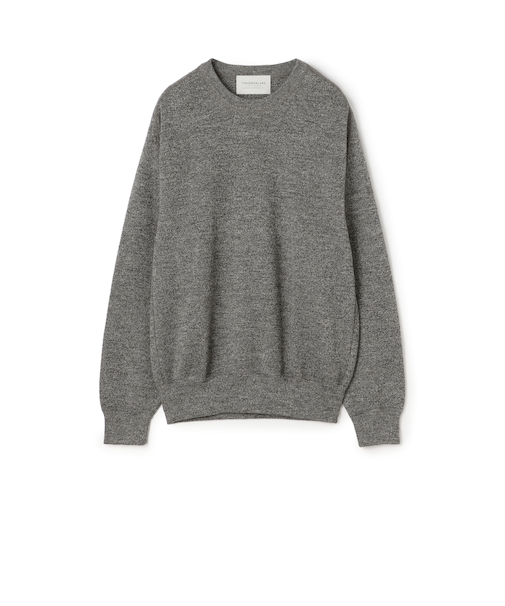 TOMORROWLAND Tricot ウールラミー クルーネックプルオーバー