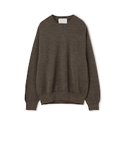 TOMORROWLAND Tricot ウールラミー クルーネックプルオーバー