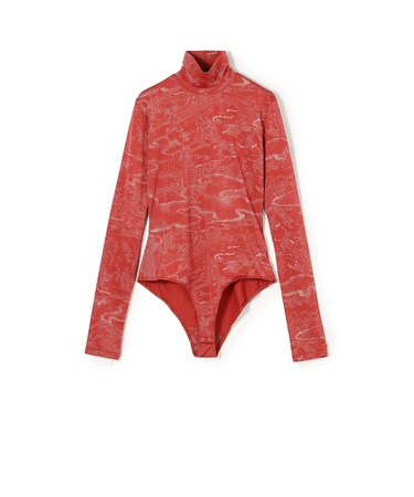 KANAKO SAKAI PRINTED BODYSUIT