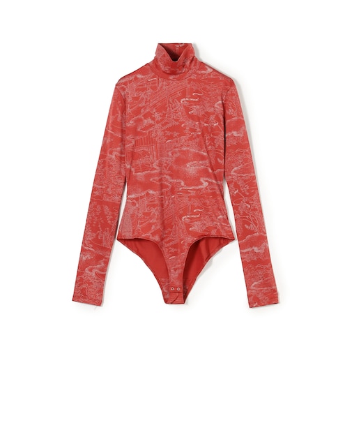 KANAKO SAKAI PRINTED BODYSUIT
