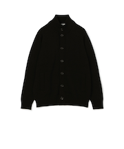 TOMORROWLAND tricot ウール スタンドカラーニットカーディガン
