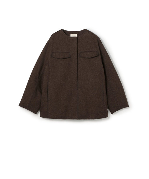 ミルドウール ショートコート