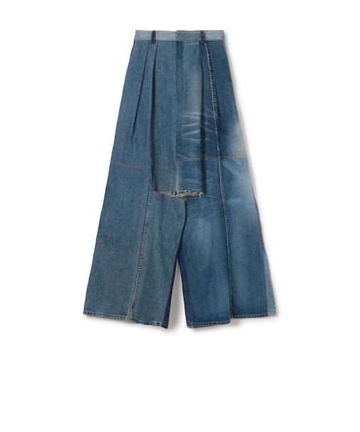 Niccolo Pasqualetti タックデニムパンツ