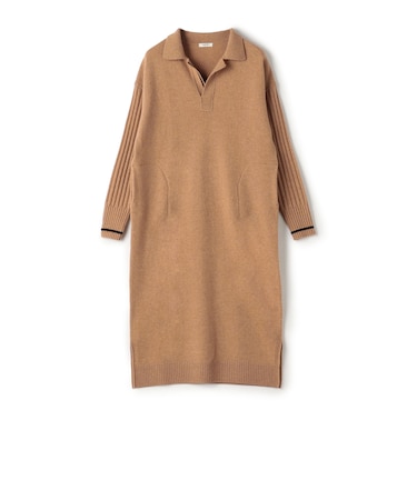 NZ LAMBS スキッパーワンピース