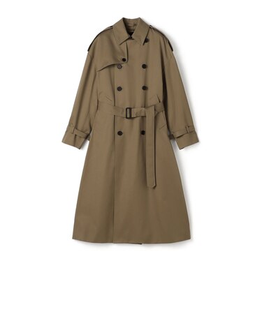 HYKE TRENCH COAT BIG FIT