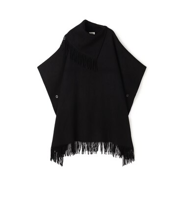 BY MALENE BIRGER TURTLO フリンジケープ