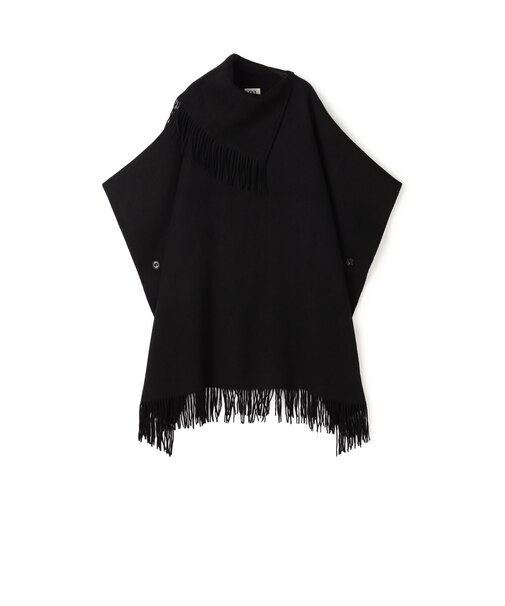BY MALENE BIRGER TURTLO フリンジケープ