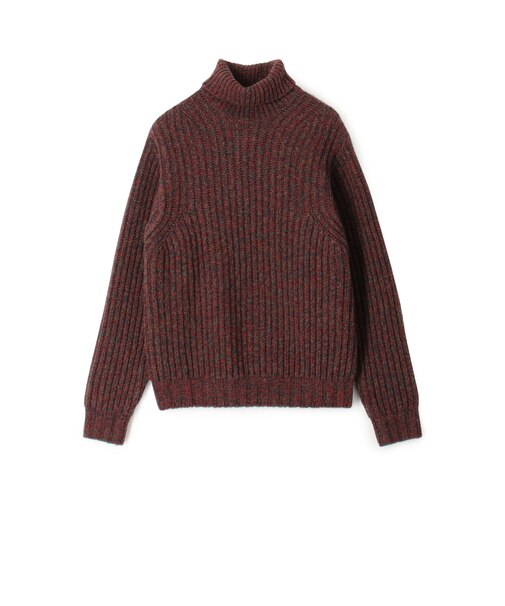 TOMORROWLAND Tricot ウールカシミヤ メランジニット タートルネックプルオーバー
