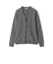 カプリ Vネックカーディガン