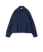 【別注】EASTMOND APPAREL リネンジップアップシャツブルゾン