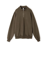 【別注】NDX half zip sweat shirt