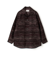 ミックスツイード ダブルポケットシャツブルゾン