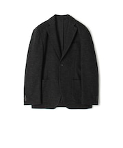 ウールコットン ダブルジャガード シングルブレステッド2Bジャケット