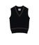 【別注】RICHMOND KNITWEAR ウールケーブル Vネックベスト